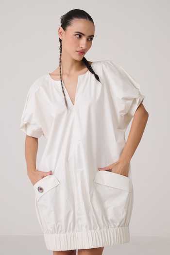 Chillosophy Emi Puff Sleeve Dress 