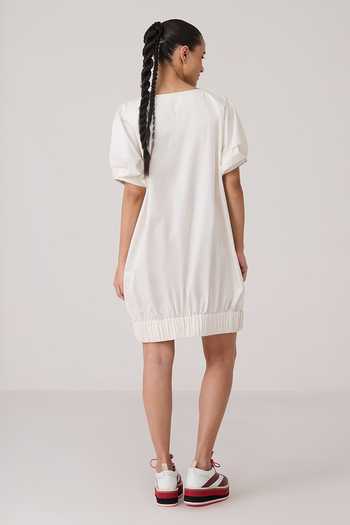 Chillosophy Emi Puff Sleeve Dress 