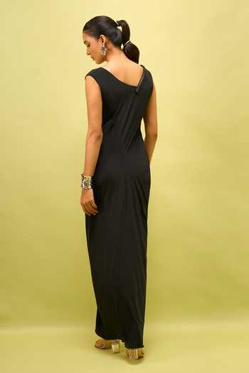 Amit Aggarwal Gathered Draped Dress