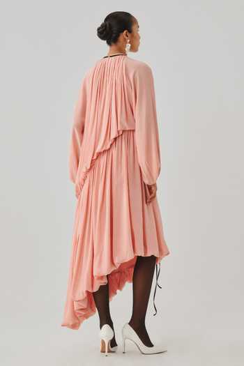 Aroka Sakura Gathered Dress 
