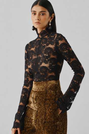 Aroka Muse Lace Work Bodysuit 