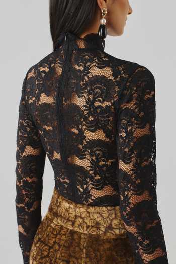 Aroka Muse Lace Work Bodysuit 