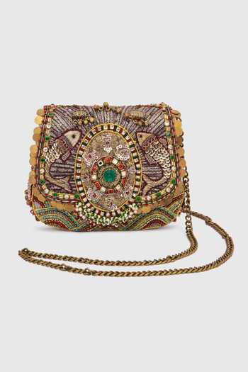Doux Amour Matsya Mini Flapover Clutch