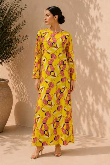 Label Ivish Botanical Print Dress 