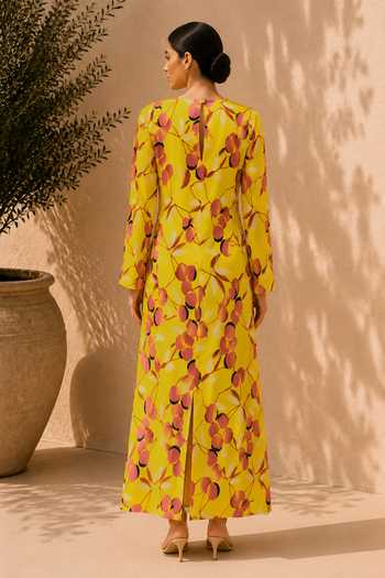 Label Ivish Botanical Print Dress 