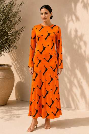 Label Ivish Abstract Pattern Dress 