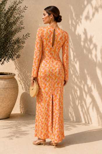 Label Ivish Geometric Print Dress 