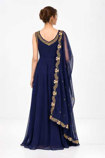 Label Ivish Embroidered Anarkali Set 