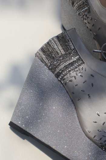 Shop Shradha Hedau Footwear Couture Silver Saanvi Embroidered Wedge Sneakers Online at Aza Fashions Shop_Shradha Hedau Footwear Couture_Silver Saanvi Embroidered Wedge Sneakers _Online_at_Aza_Fashions