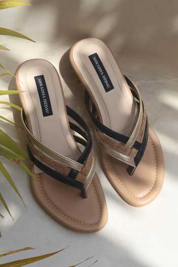 Shradha Hedau Footwear Couture Lucia Open Toe Wedges