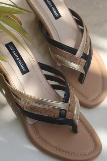 Shradha Hedau Footwear Couture Beige Lucia Open Toe Wedges at Aza Fashions Shradha Hedau Footwear Couture_Beige Lucia Open Toe Wedges _at_Aza_Fashions