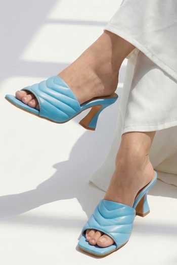 Shradha Hedau Footwear Couture Kai Curvy Pattern Heels