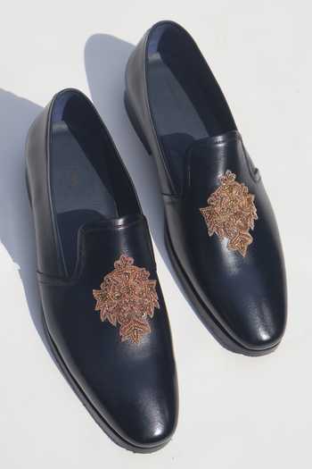 Shradha Hedau Footwear Couture Henry Leather Moccasin Shoes