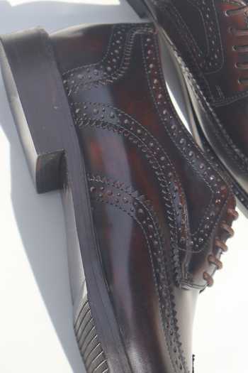 Shradha Hedau Footwear Couture Brown Dominic Leather Moccasin Shoes at Aza Fashions Shradha Hedau Footwear Couture_Brown Dominic Leather Moccasin Shoes _at_Aza_Fashions