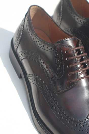 Buy Shradha Hedau Footwear Couture Brown Dominic Leather Moccasin Shoes Buy_Shradha Hedau Footwear Couture_Brown Dominic Leather Moccasin Shoes