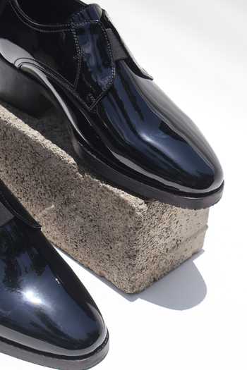 Buy Shradha Hedau Footwear Couture Black Raya Moccasin Loafers Buy_Shradha Hedau Footwear Couture_Black Raya Moccasin Loafers