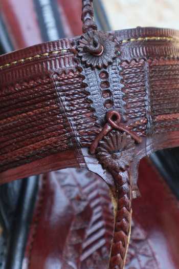 Buy Shradha Hedau Footwear Couture Burgundy Bajirao Hand Embellished Open Toe Sandals Online at Aza Fashions Buy_Shradha Hedau Footwear Couture_Burgundy Bajirao Hand Embellished Open Toe Sandals _Online_at_Aza_Fashions