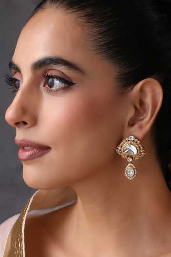 Swabhimann Polki Stud Earrings 