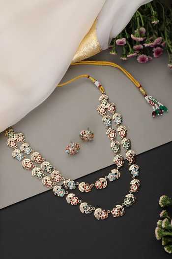 Swabhimann Jadau Layered Necklace Set 