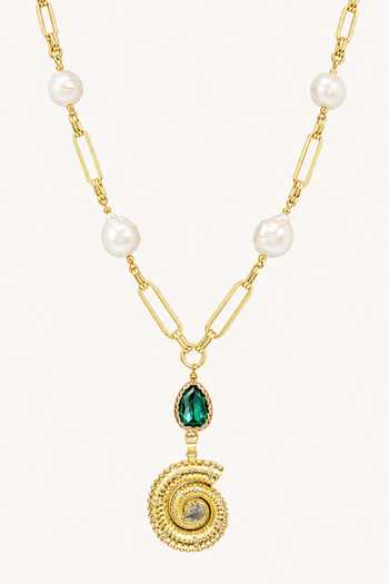 Tad Accessories Brass Necklace 