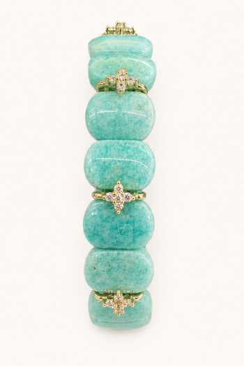 Tad Accessories_Blue Stone Bracelet _Online_at_Aza_Fashions