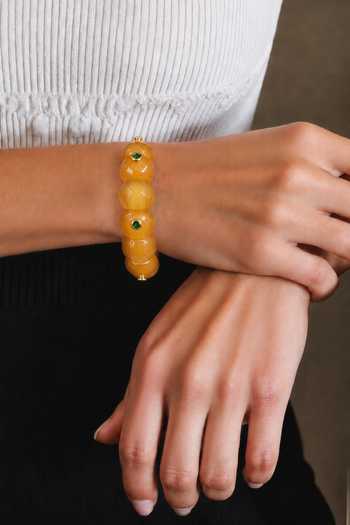 Tad Accessories Handmade Faceted Bead Bracelet 