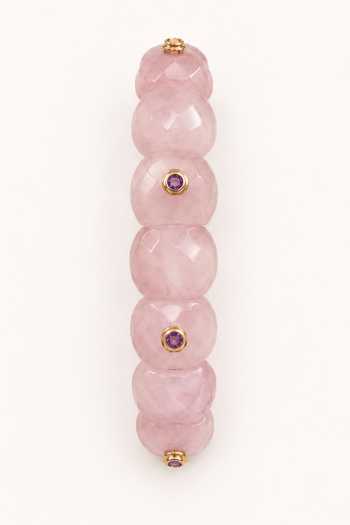 Tad Accessories_Pink Beaded Bracelet _Online_at_Aza_Fashions