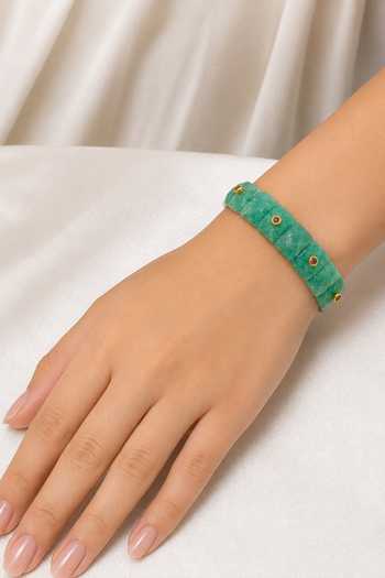 Tad Accessories Brass Stone Bracelet 