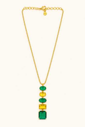 Tad Accessories Brass Pendant Necklace 