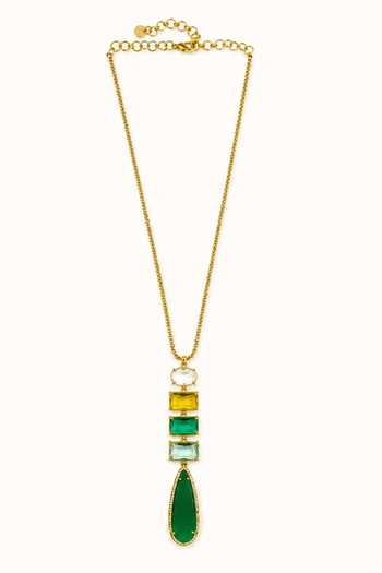 Tad Accessories Stone Pendant Necklace 