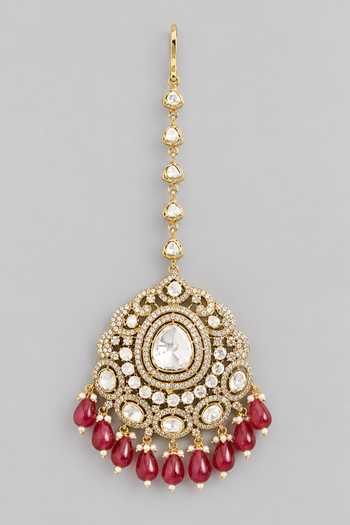 Zevar By Geeta Kundan Polki Maang Tikka