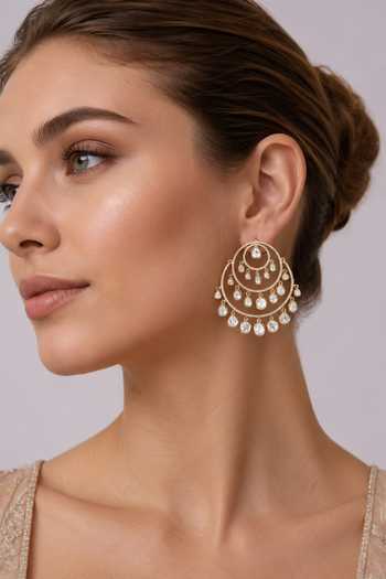 Zevar By Geeta Kundan Polki Chandbalis