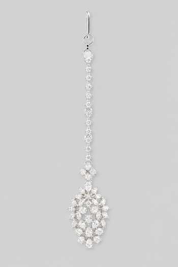 Zevar By Geeta Stone Studded Maang Tikka