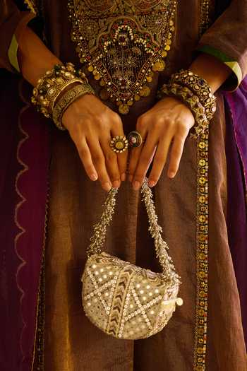 Doux Amour Rangrez Mini Flapover Clutch