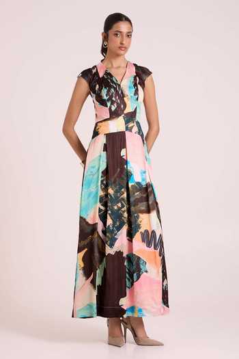 Advait Chione Sway Flowy Printed Dress 