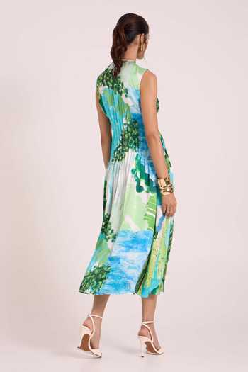 Advait Nere Printed Column Dress 