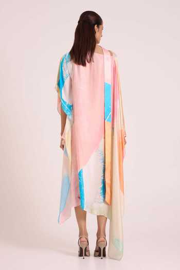 Advait Selene Asymmetric Kaftan Dress 