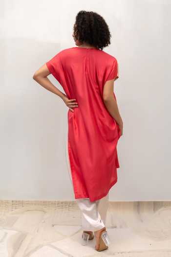 Eeda Eeda Varq Cluster Coral Tunic