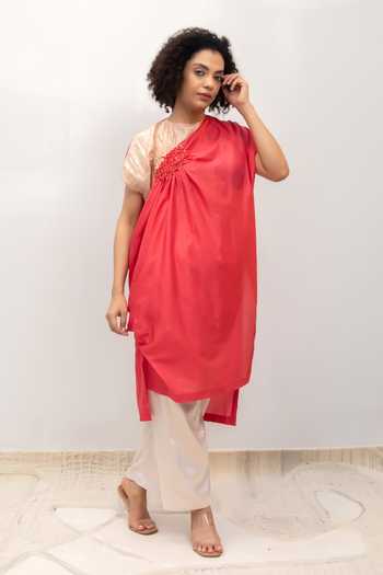 Eeda Eeda Varq Cluster Coral Tunic