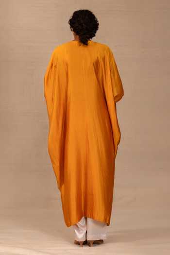 Eeda Silsila Folk Motif Kaftan & Pant Set 