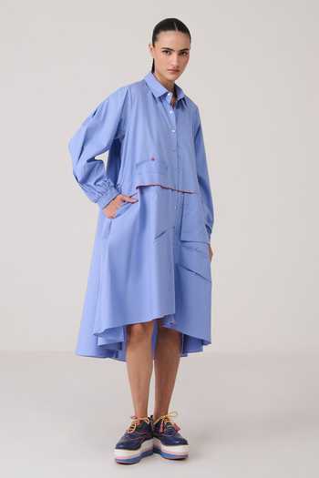 Chillosophy Daiki A-Line Shirt Dress 