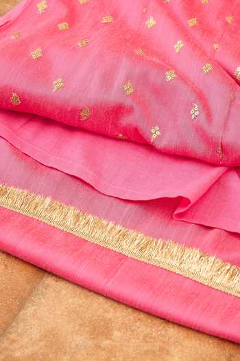 Buy StyloBug Pink Viscose Embroidered Angarkha Kurta Set Online at Aza Fashions Buy_StyloBug_Pink Viscose Embroidered Angarkha Kurta Set _Online_at_Aza_Fashions