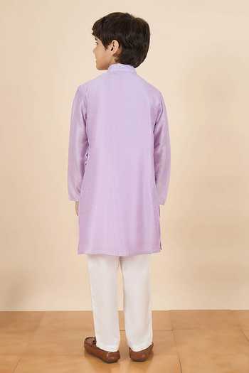 StyloBug Embroidered Kurta & Pant Set 