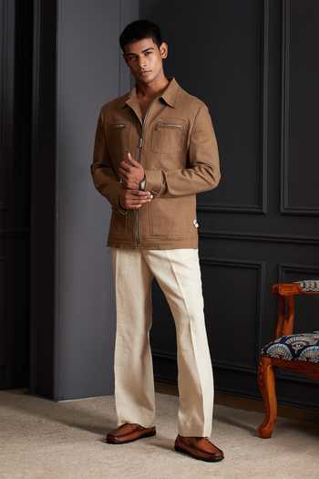 Soniya G Bronco Denim Jacket & Trouser Set 