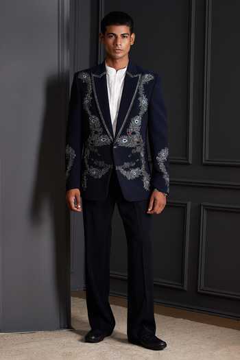 Soniya G Royal Aankh Embroidered Tuxedo Set 