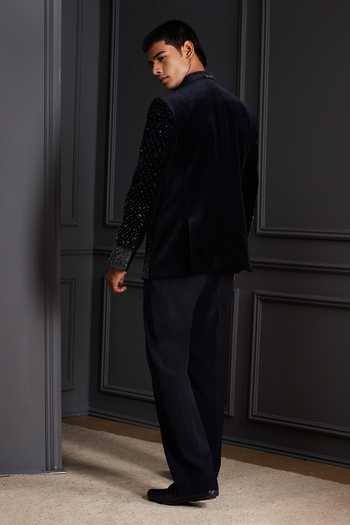 Soniya G Armaan Embroidered Tuxedo Set 