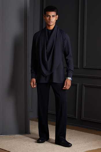 Soniya G Navy Suiting Crystals Ishir Embroidered Tuxedo Set Online at Aza Fashions Soniya G_Navy Suiting Crystals Ishir Embroidered Tuxedo Set _Online_at_Aza_Fashions