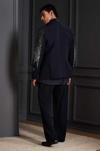 Soniya G Ishir Embroidered Tuxedo Set 