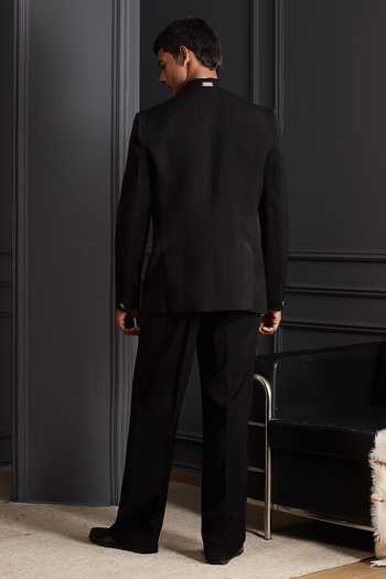 Soniya G Naqsh Noir Emroidered Tuxedo Set