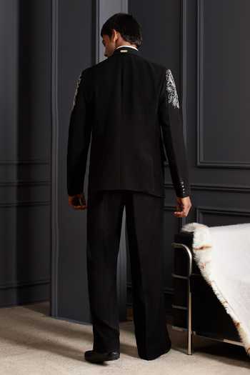 Soniya G Nazm Embroidered Tuxedo Set 